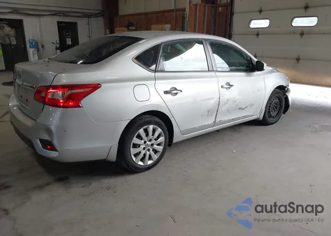 2016 Nissan Sentra S z USA, uszkodzony, nr VIN 3N1AB7AP0GY241885